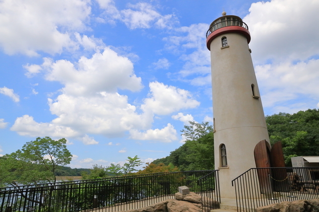 埼玉・ムーミンバレーパークの灯台