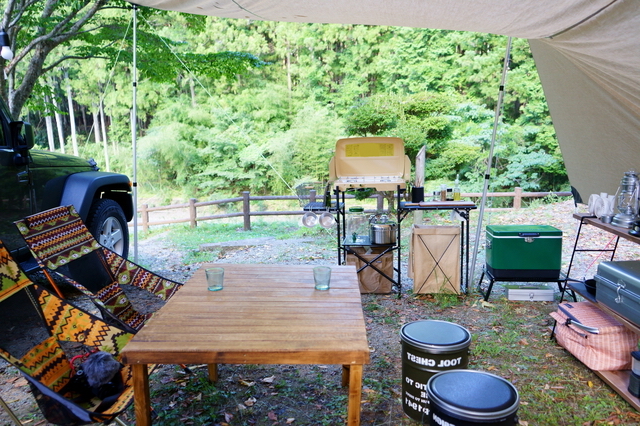 手賀の丘公園（柏）でデイキャンプ