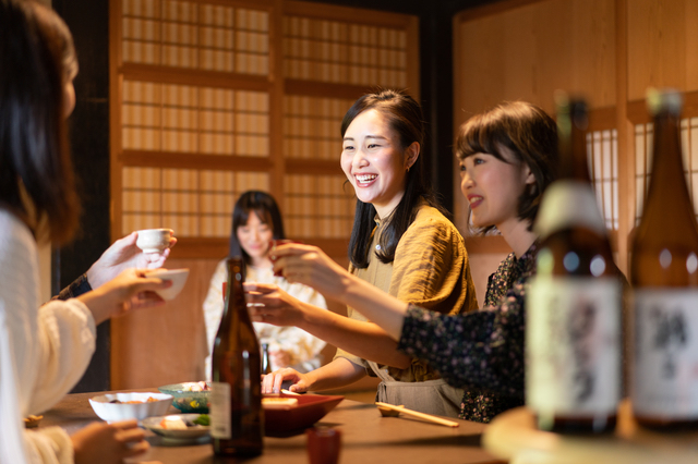 堺の居酒屋で女子会