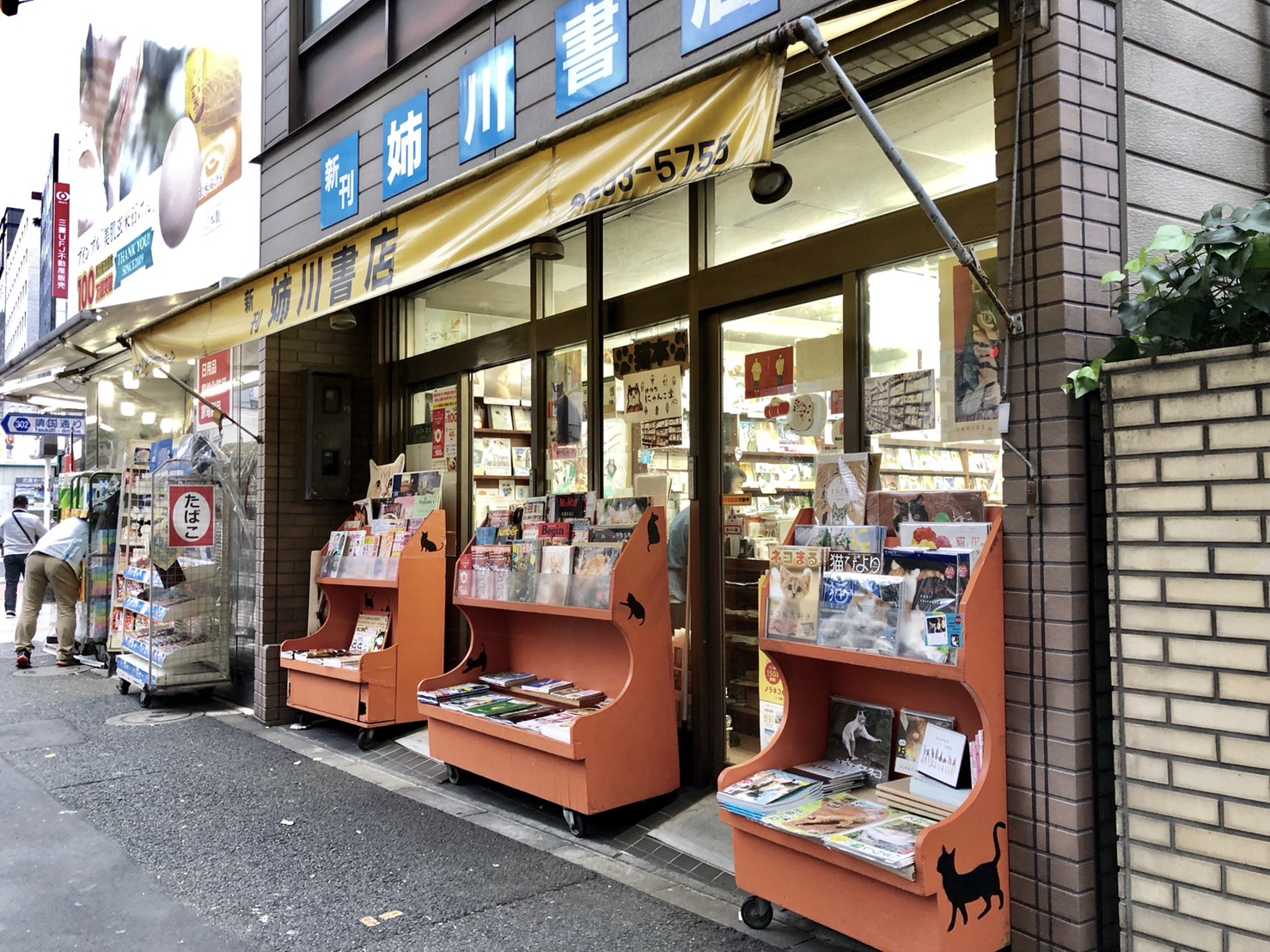 神田・神保町「姉川書店（にゃんこ堂）」