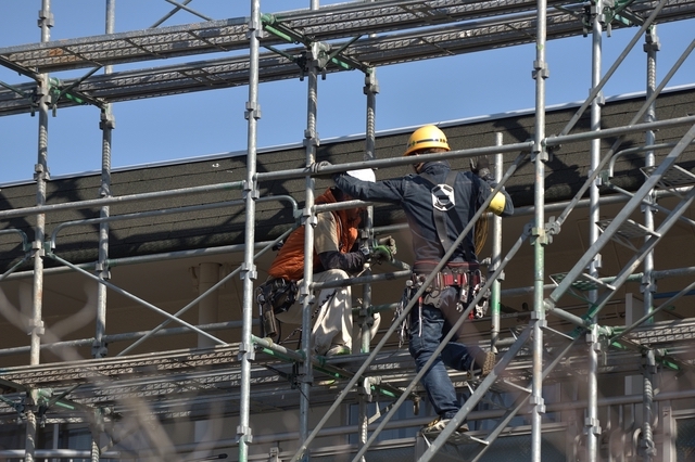 岩手で鳶職をしていた頃