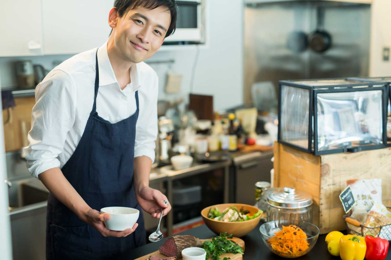 滋賀のカフェの店長