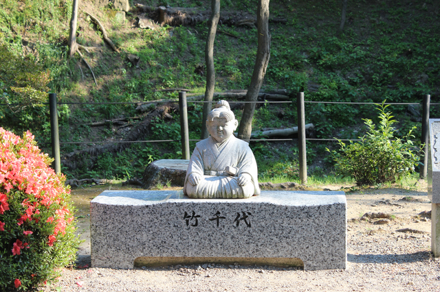 岡崎で生まれた家康（竹千代）