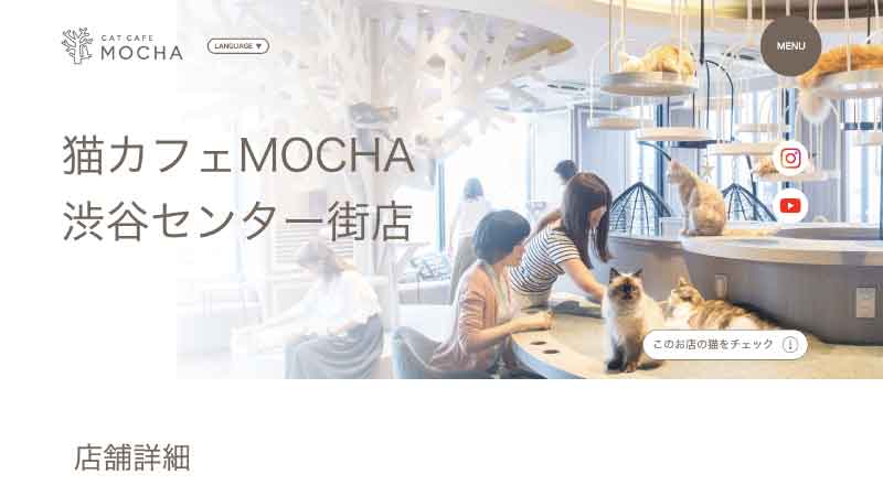 猫カフェ モカ(MOCHA)渋谷センター街店