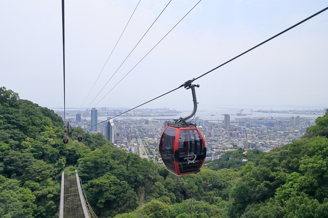 六甲山（兵庫）のロープウェー