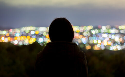 兵庫の夜景と彼女