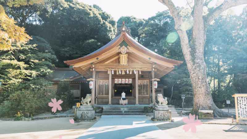 竈門神社HP