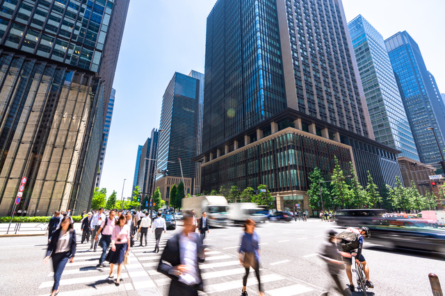 東京・大手町付近