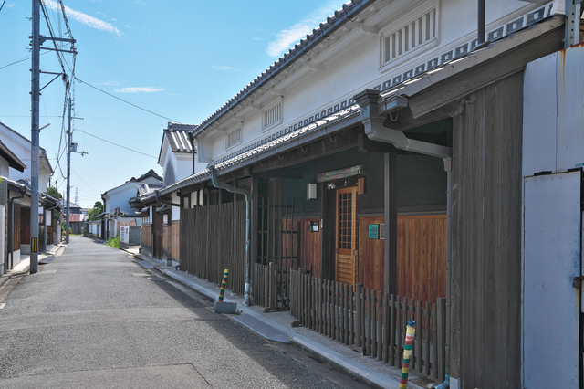 八尾・久宝寺付近の街並み