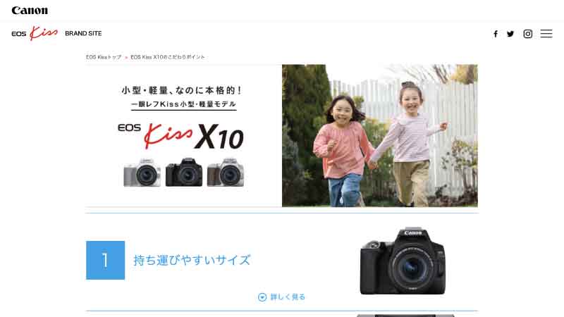 EOS Kiss X10