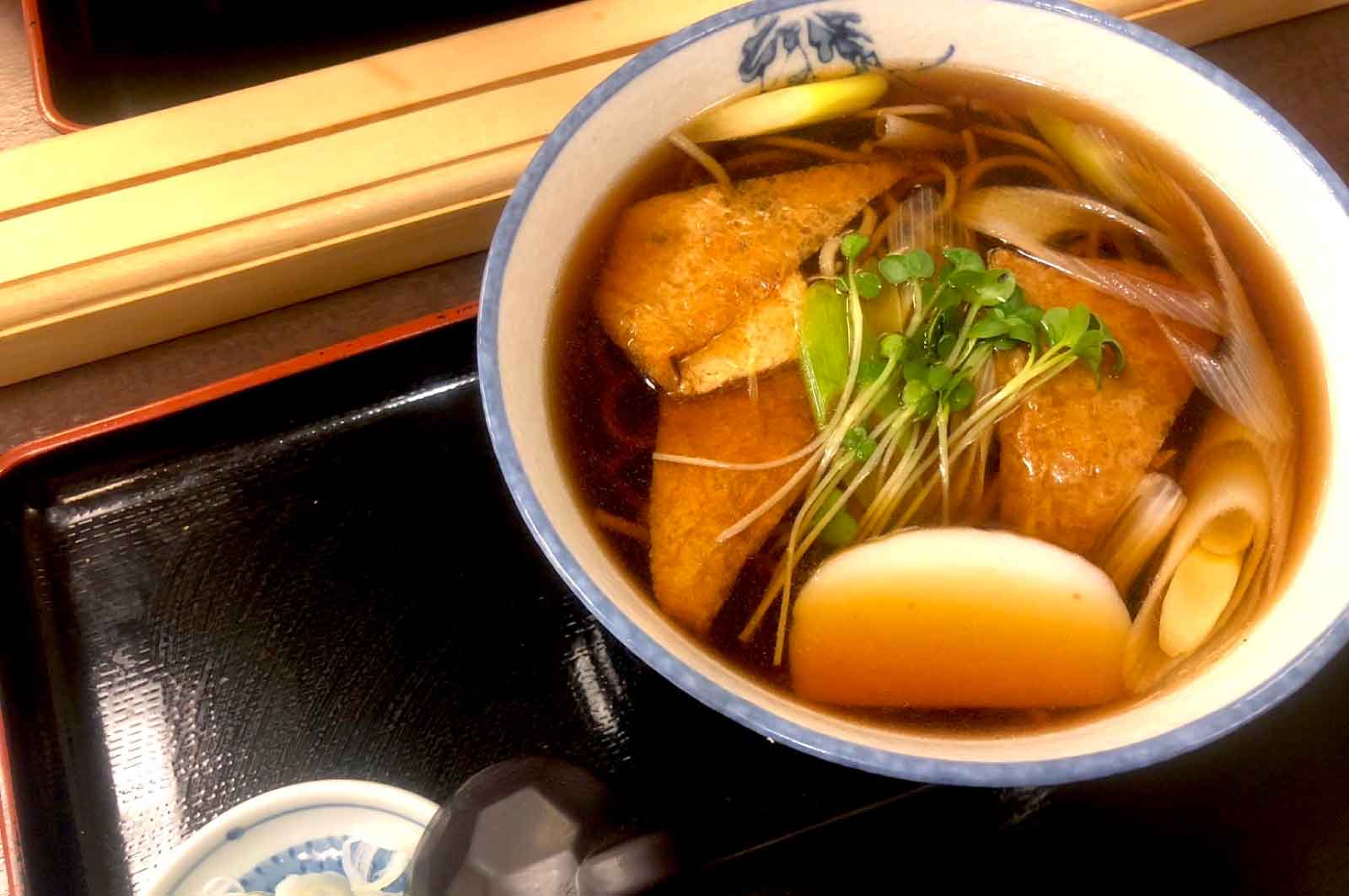 きつね蕎麦（箱崎砂場）