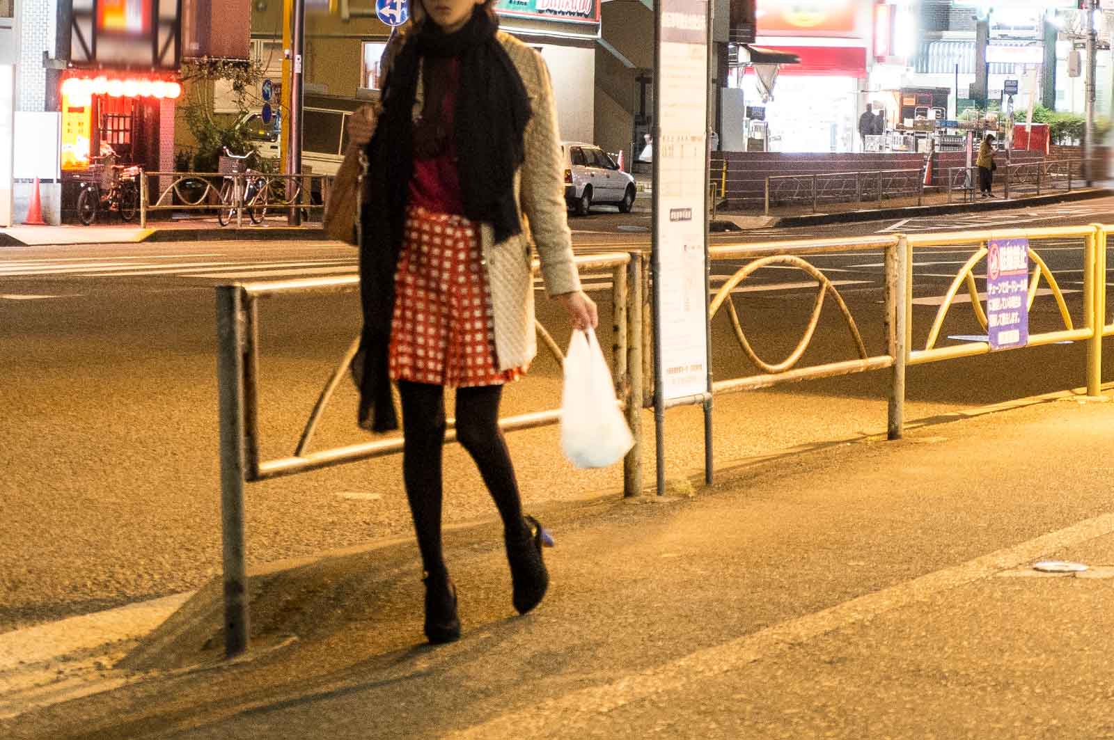 上野の立ちんぼ女性